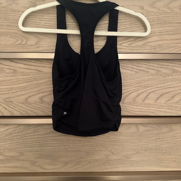 Fabletics Black Racerback Tank Top - Picture 2 of 4